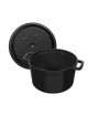 High round casserole cocotte Staub 24cm - 3 colors