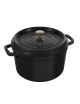 High round casserole cocotte Staub 24cm - 3 colors