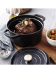 High round casserole cocotte Staub 24cm - 3 colors