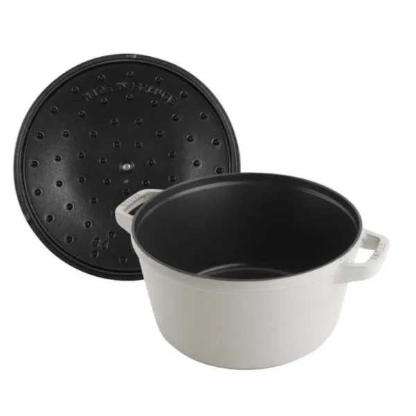 Staub 3-piece stacking set 24cm cocotte - 3 colors