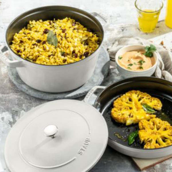 Staub 3-piece stacking set 24cm cocotte - 3 colors