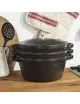 Staub 4-piece stacking set 24cm cocotte frying pan sauté pan - 3 colors