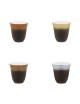 Set of 4 mocha cups Illusions DEGRENNE - 2 colors