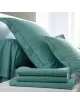 Blanc des Vosges Satin fitted sheet Bonnet 30 - 11 colors