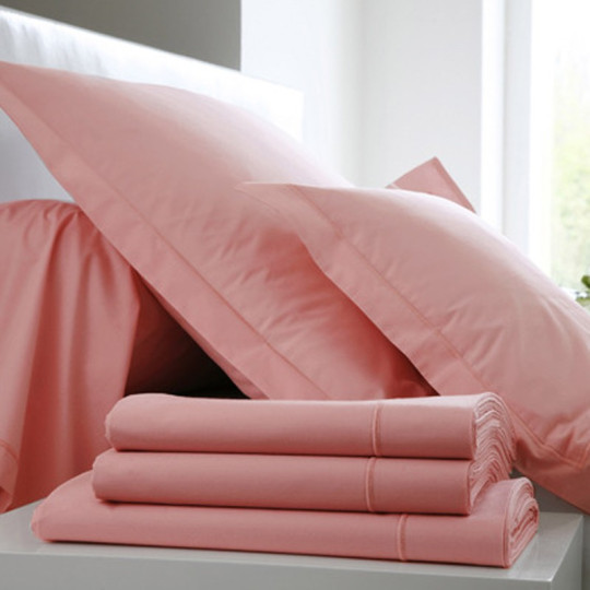 Blanc des Vosges Fitted sheet Cotton percale Bonnet Cap 30cm