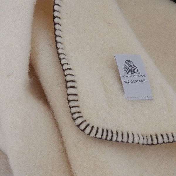 Midipy Natural Wool Throw 180x120cm - 3 colors