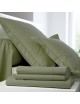 Blanc des Vosges UNI cotton percale bed set - 16 colors