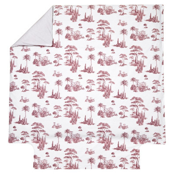 Blanc des vosges Promenade Set of bed linen Percale De Coton