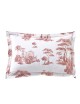 Blanc des vosges Promenade Set of bed linen Percale De Coton