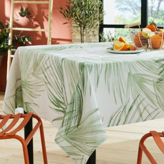 Tradilinge Oasis Green Tablecloth - 7 sizes