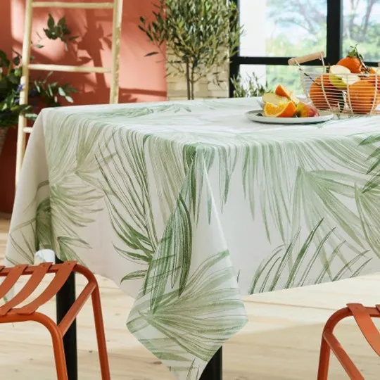Tradilinge Oasis Green Tablecloth - 7 sizes