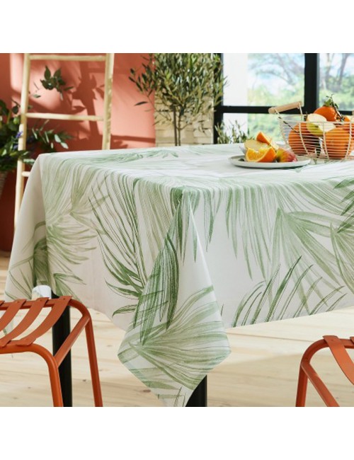Tradilinge Oasis Green Tablecloth - 7 sizes