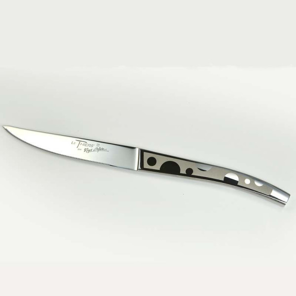 Roger Orfèvre Box of 6 Thiers knives "Décors maison"