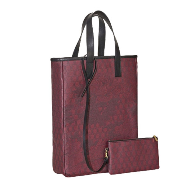 Le Jacquard Français Pivoine coton tote bag - 2 sizes