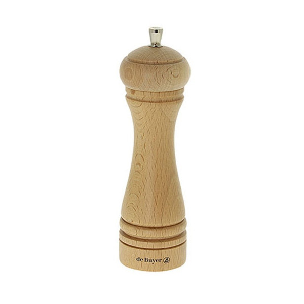 De Buyer Wooden Salt and Pepper Mills 18cm Java