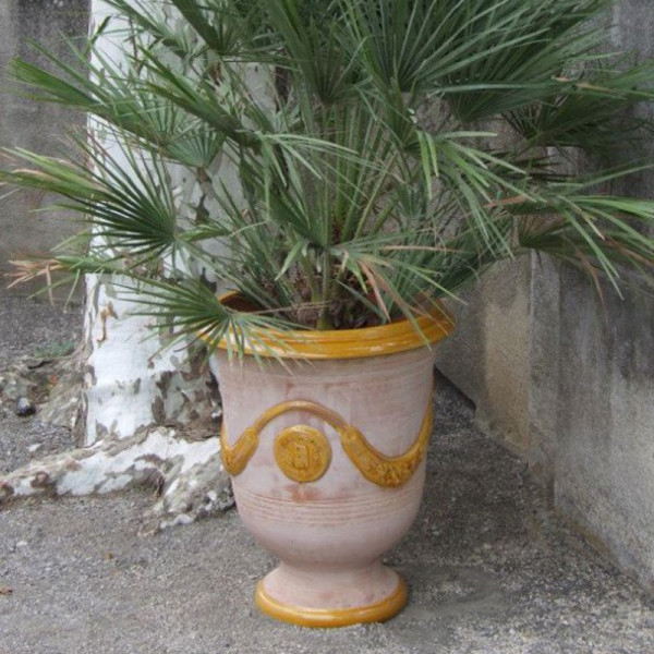 Terre Figuière Vase Anduze Cerused honey - 4 sizes