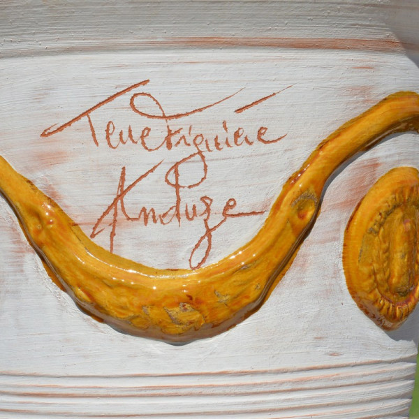 Terre Figuière Vase Anduze Cerused honey - 4 sizes