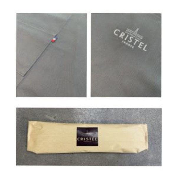 CRISTEL 100% Cotton Gray Apron