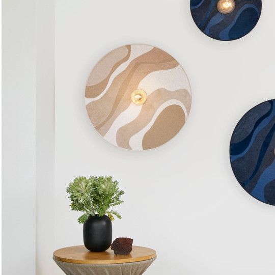 Market Set Wall Lamp Malachite Sand Sonia Laudet  - 2 sizes