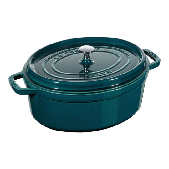Staub Cocotte Oval Blue La Mer - 2 sizes