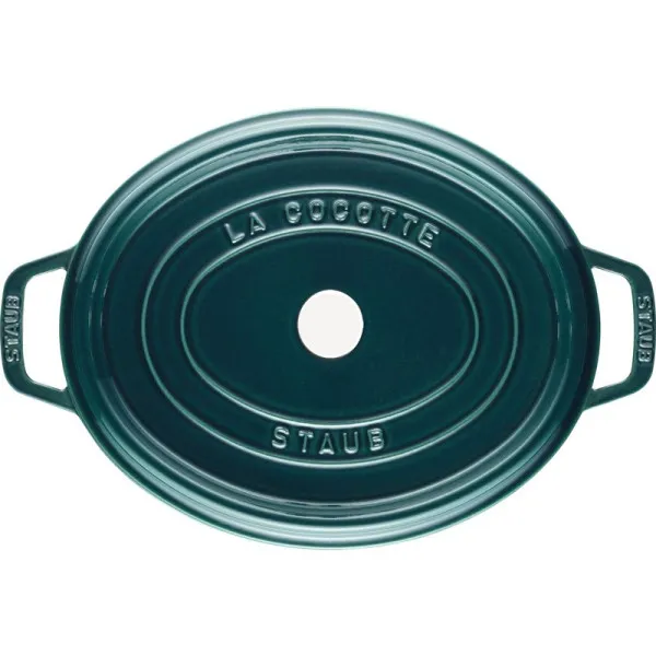 Staub Cocotte Oval Blue La Mer - 2 sizes
