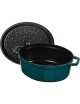 Staub Cocotte Oval Blue La Mer - 2 sizes