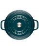 Staub Blue La Mer round cast iron cocotte - 4 diameters