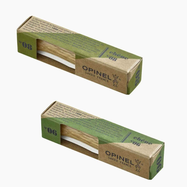 Opinel Duo n°6 - n°8 Tradition Luxe Oak
