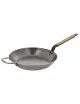 De Buyer Minéral B wood steel pan - 5 sizes