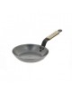 De Buyer Minéral B wood steel pan - 5 sizes