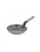 De Buyer Minéral B wood steel pan - 5 sizes