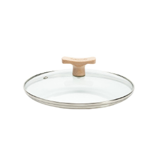 De Buyer glass lid wooden knob - 4 sizes