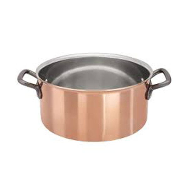 Matfer 2,5mm Copper Stewpot - 3 sizes