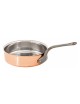 Matfer 2,5mm Cylindrical Copper Saute Pan - 4 sizes