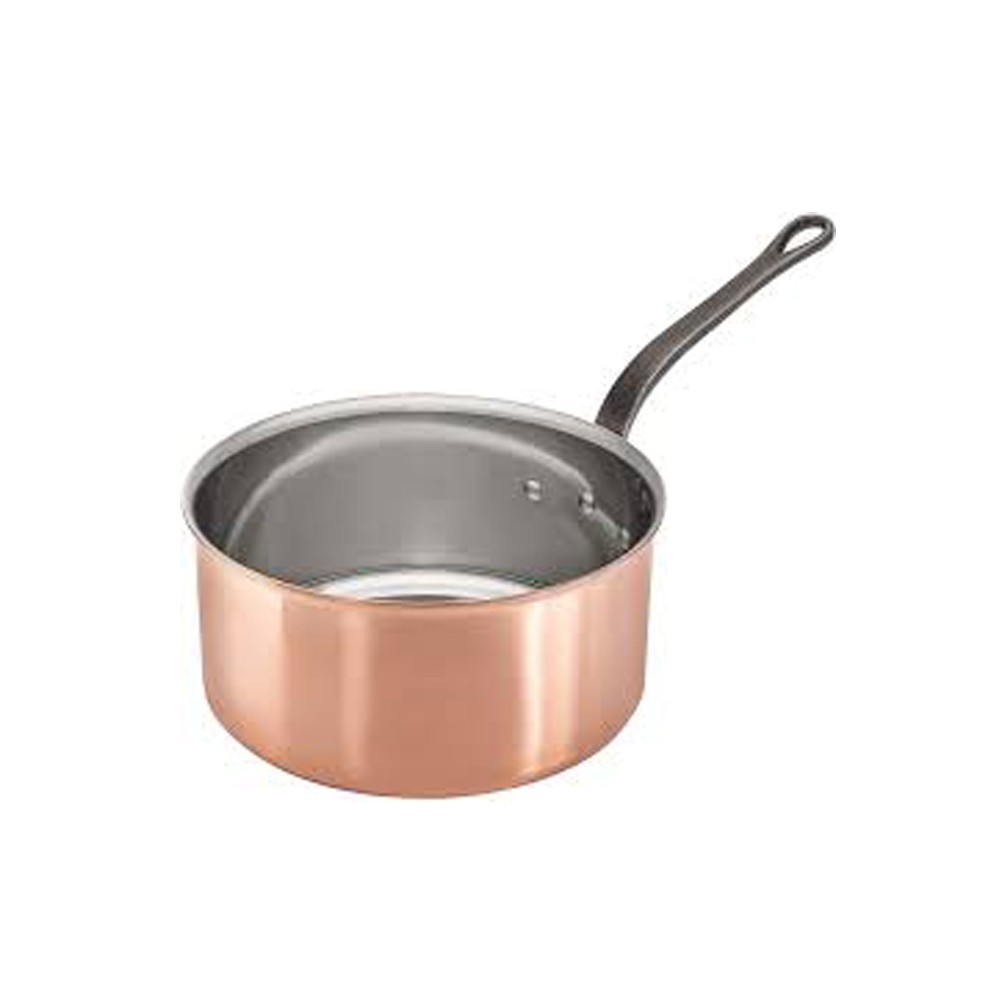 Matfer 2,5mm Copper Saucepan - 6 sizes