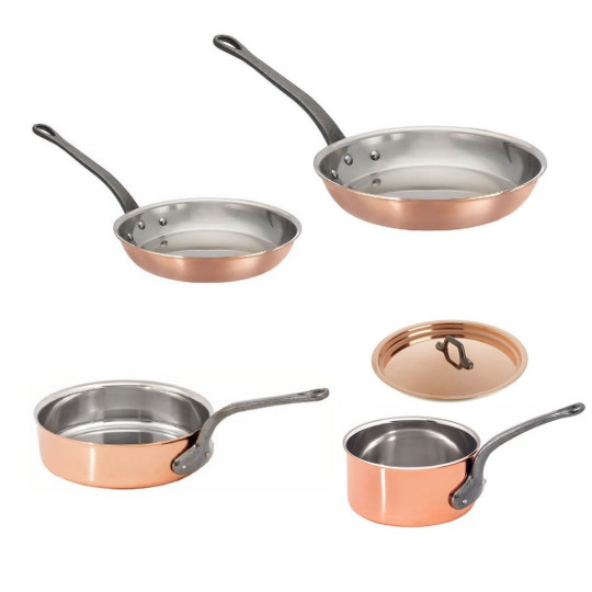 Matfer Copper 2,5mm 5-piece Set