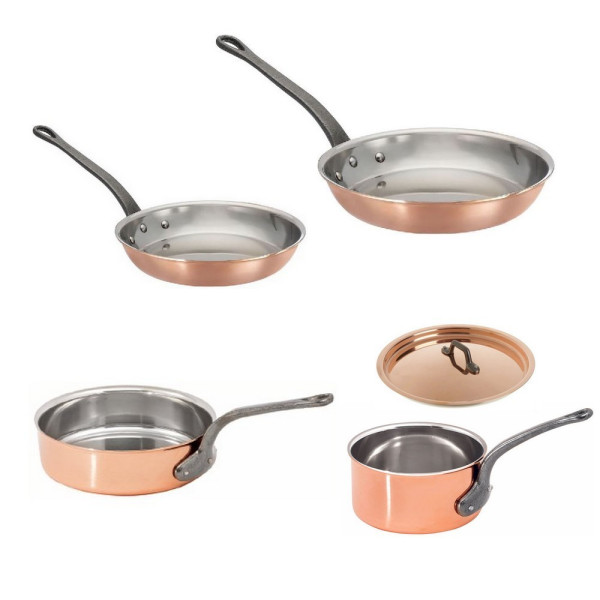 Matfer Copper 2,5mm 5-piece Set