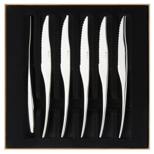 Degrenne Gourmet 6-piece Miroir Knife Set