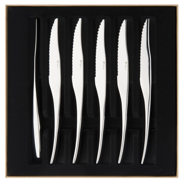 Degrenne Gourmet 6-piece Miroir Knife Set