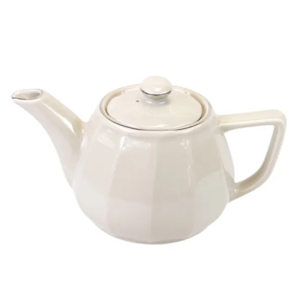 Apilco porcelain Flora teapot - 6 colors