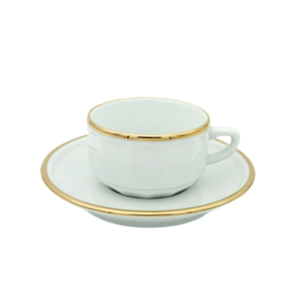 Flora Apilco cup and saucer - 6 colors 4 sizes