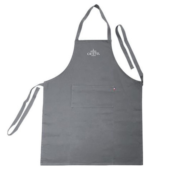 CRISTEL 100% Cotton Gray Apron