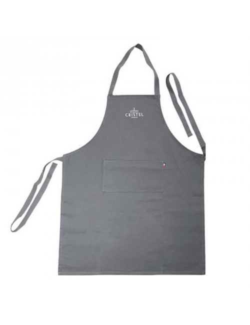 CRISTEL 100% Cotton Gray Apron