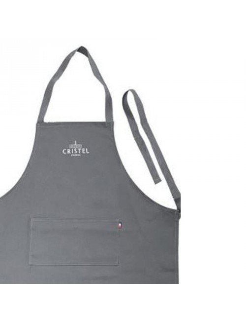 CRISTEL 100% Cotton Gray Apron