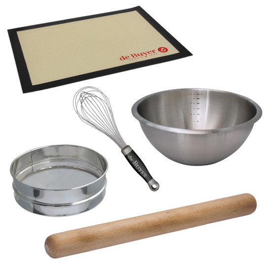 De Buyer The essentials of pastry 5 pieces