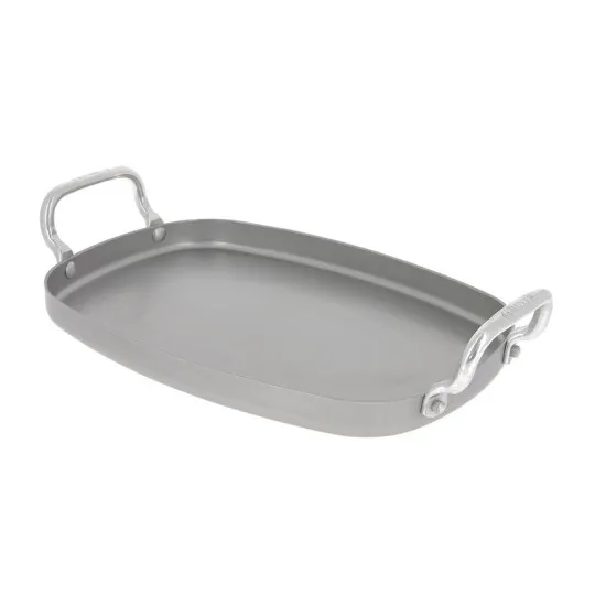 De Buyer Mineral B Smooth Steel Grill