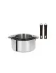 Cristel Mutine removable 14 pieces set stainless steel