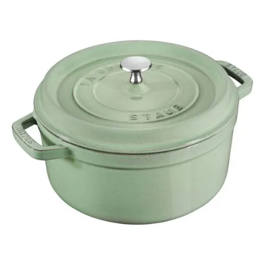STAUB Cast Iron Cocotte Sauge - 2 sizes