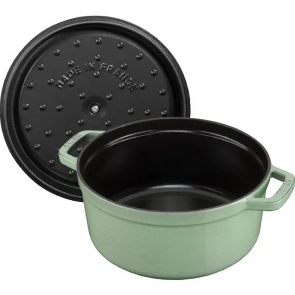 STAUB Cast Iron Cocotte Sauge - 2 sizes