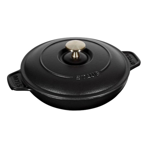 Staub Round Hot Plate Cast Iron Dish 20 cm - 2 colors